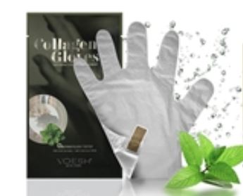Voesh Collagen Gloves with Herb Extract