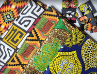 Handmade African Fabric Earrings